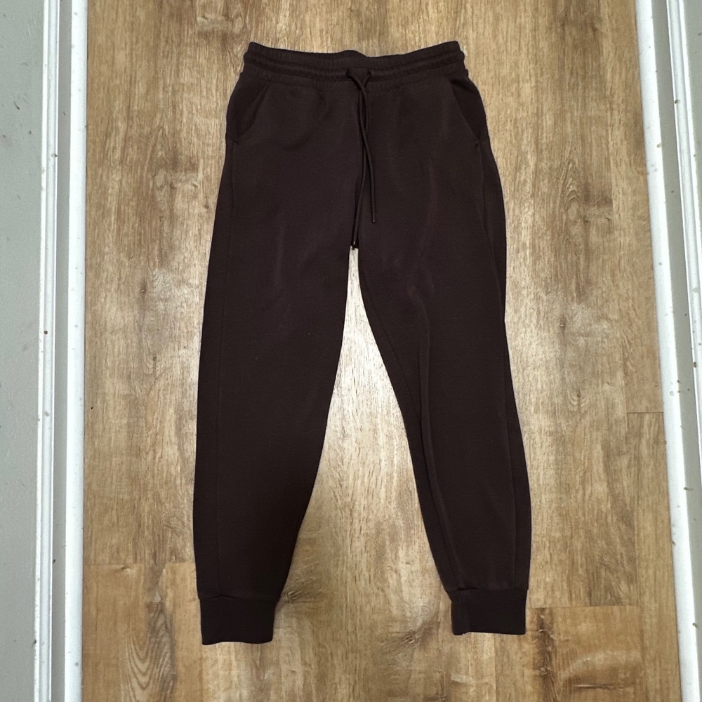 Danskin | Women's Brown Cozy Drawstring Travel Jogger Sweatpants, Size S